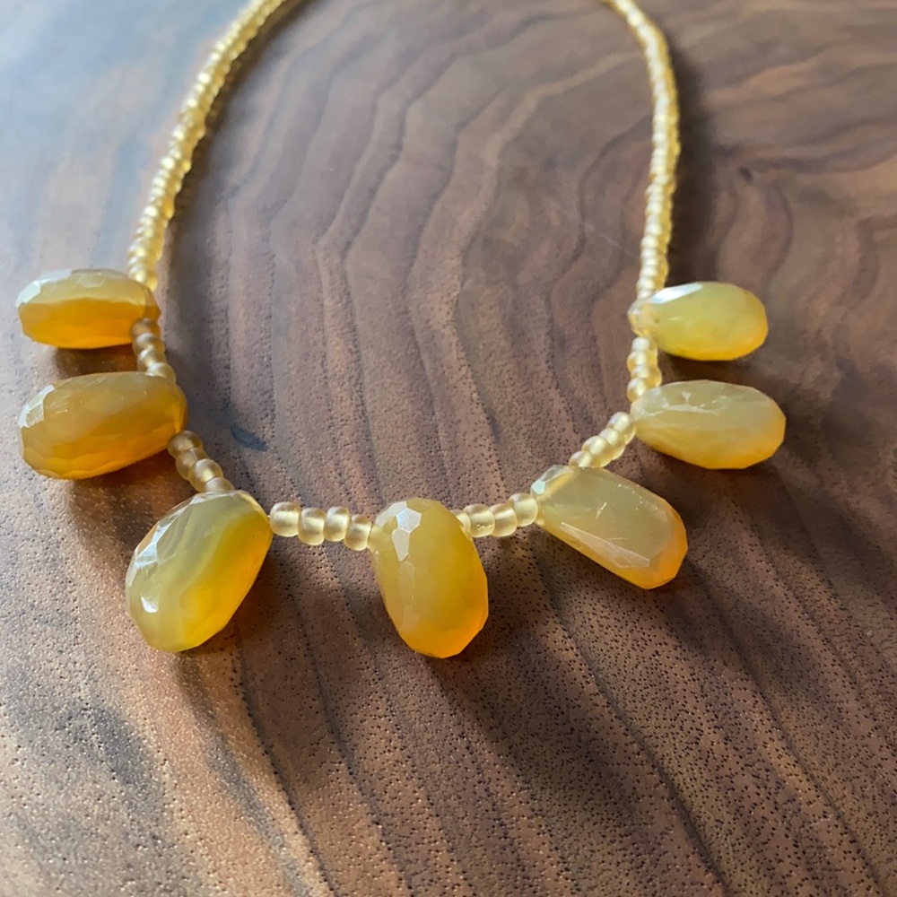 Beautiful beaded necklace